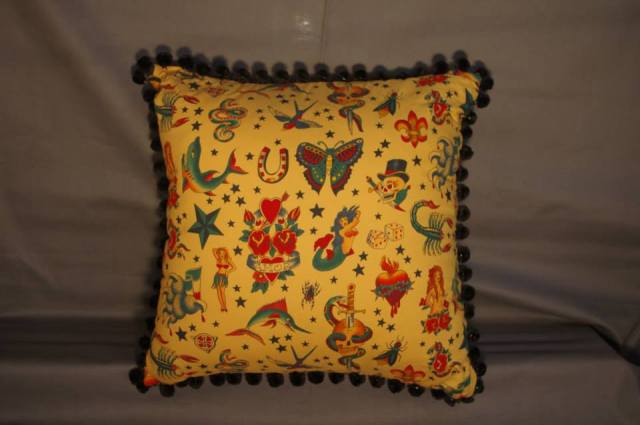 Tattoo You Retro Cushion