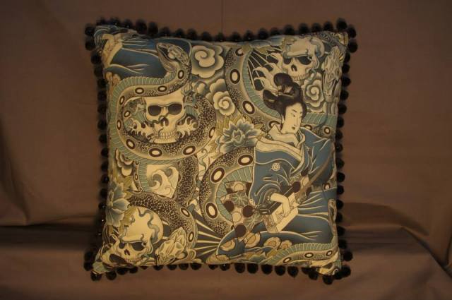 Zen Charmer Retro Cushion