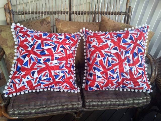 Union Jack Flag Cushions